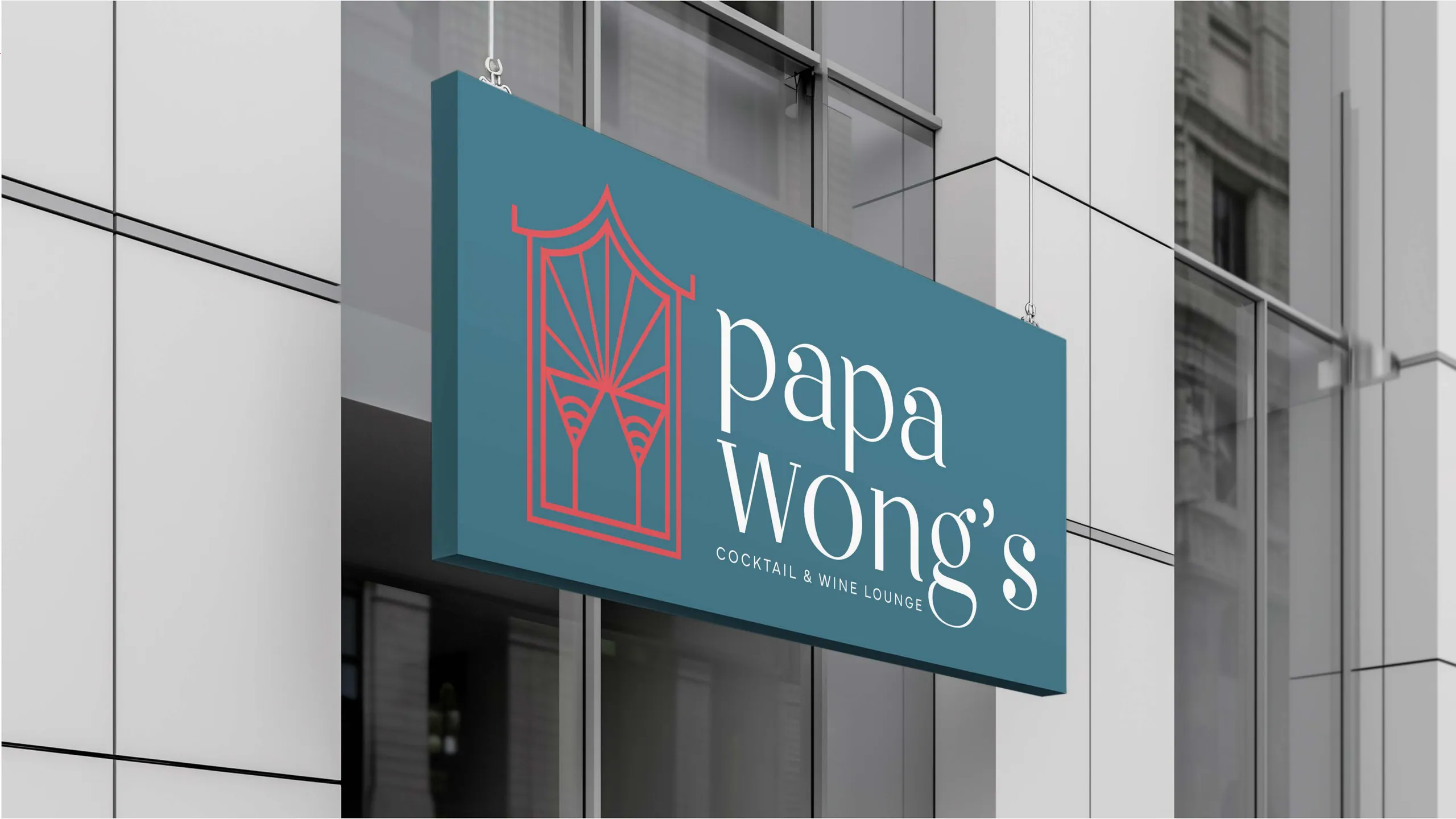 Papa Wong's brand identity